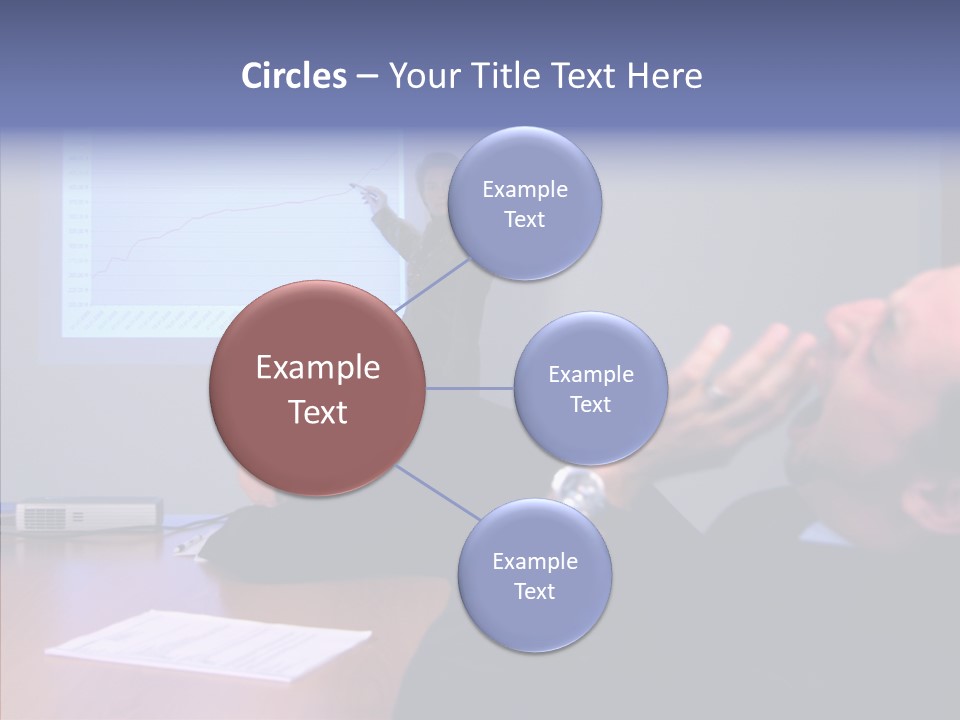 Adult Grandmother Two PowerPoint Template