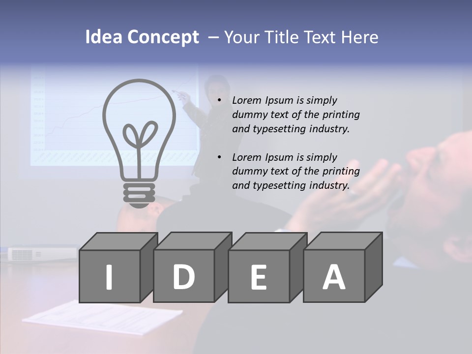 Adult Grandmother Two PowerPoint Template