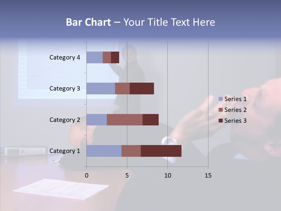Adult Grandmother Two PowerPoint Template