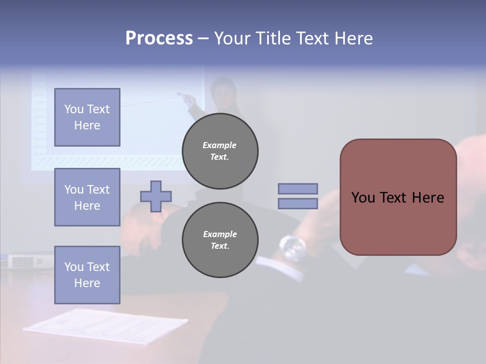 Adult Grandmother Two PowerPoint Template