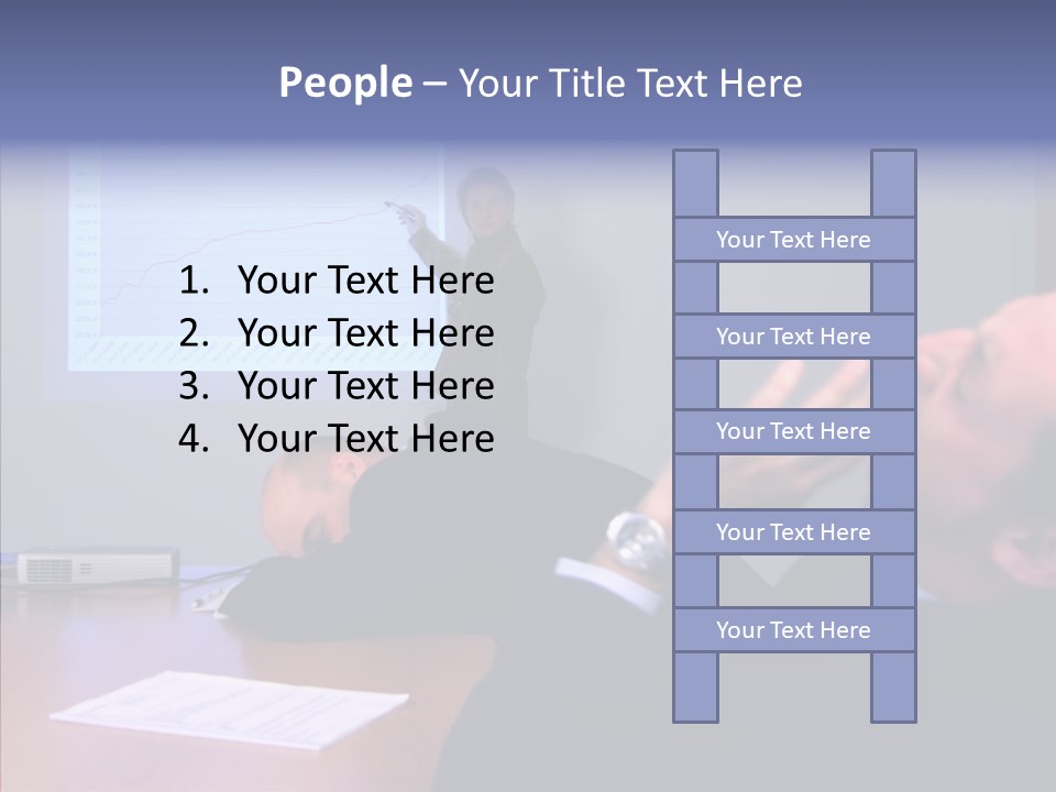 Adult Grandmother Two PowerPoint Template