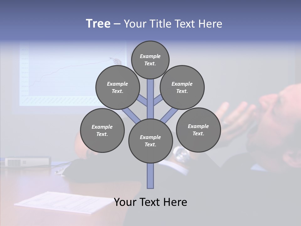 Adult Grandmother Two PowerPoint Template