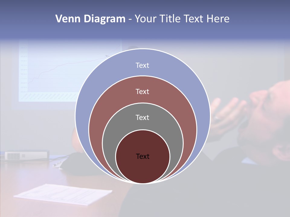 Adult Grandmother Two PowerPoint Template