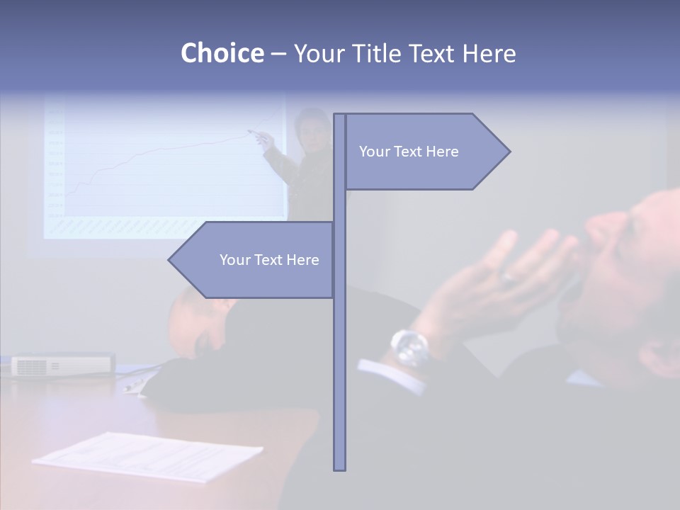 Adult Grandmother Two PowerPoint Template