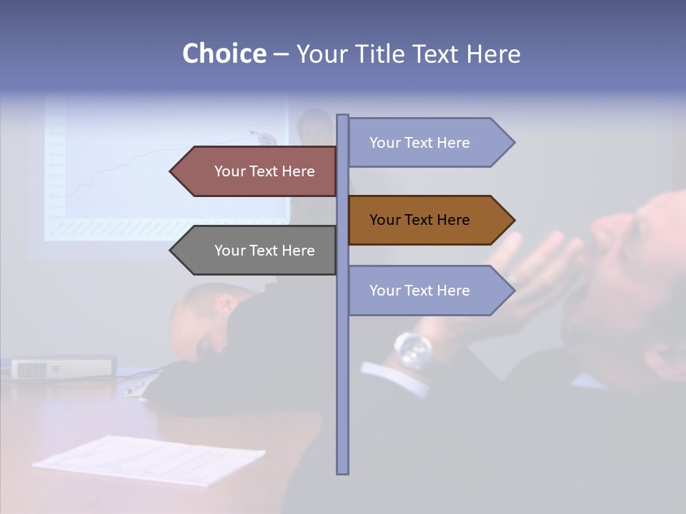 Adult Grandmother Two PowerPoint Template