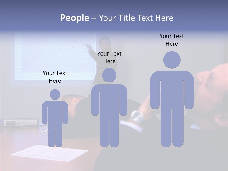 Adult Grandmother Two PowerPoint Template