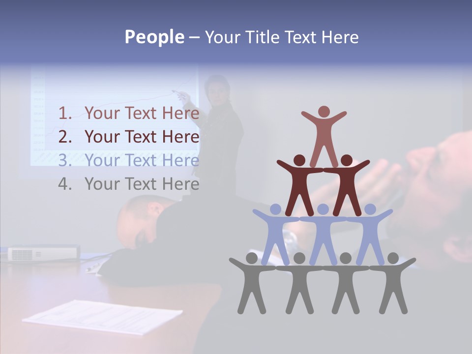 Adult Grandmother Two PowerPoint Template