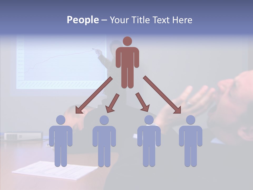 Adult Grandmother Two PowerPoint Template