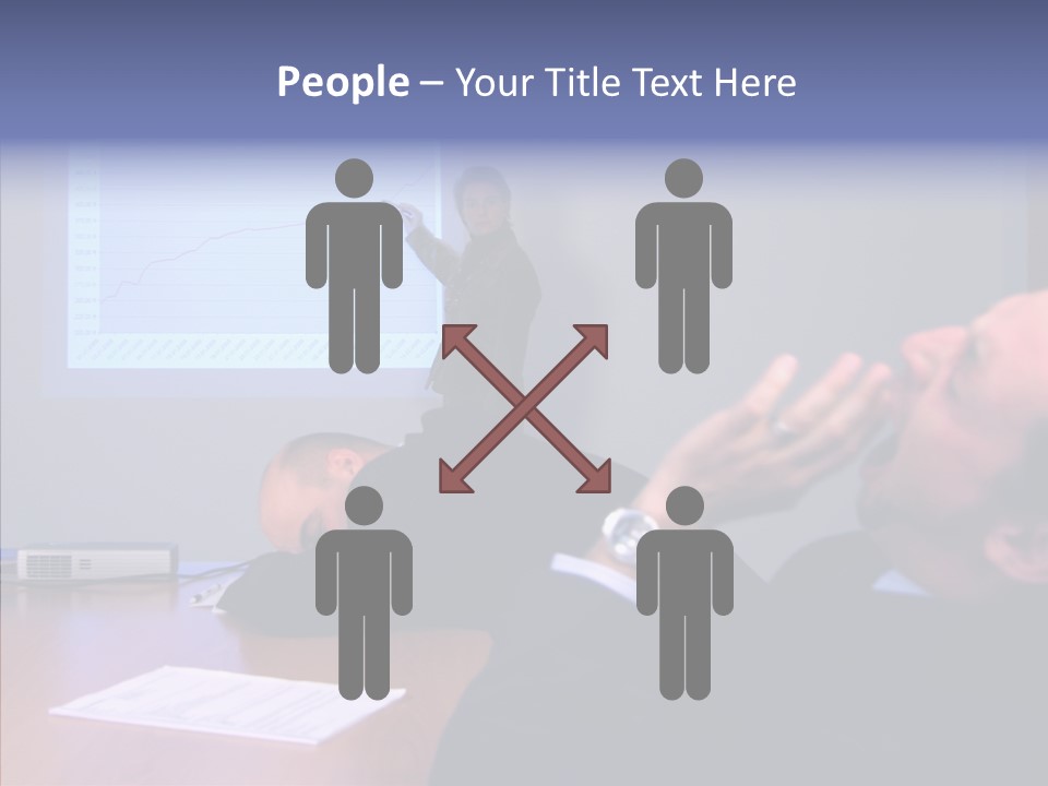 Adult Grandmother Two PowerPoint Template