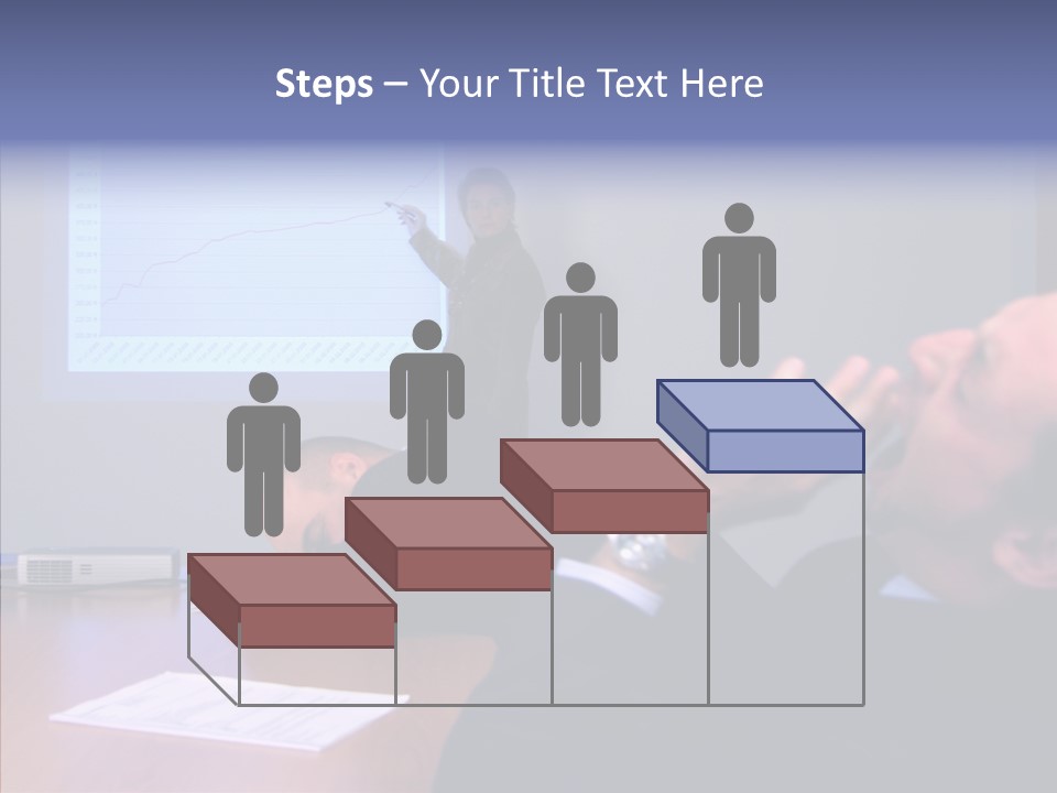 Adult Grandmother Two PowerPoint Template