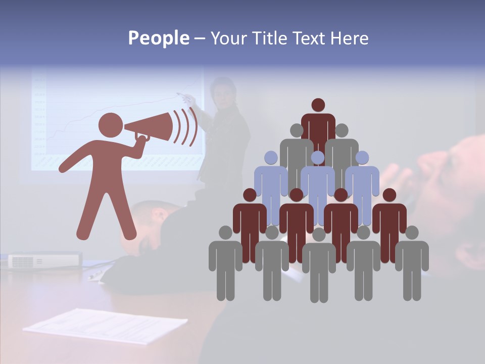 Adult Grandmother Two PowerPoint Template