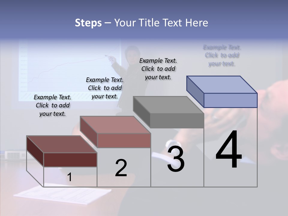 Adult Grandmother Two PowerPoint Template