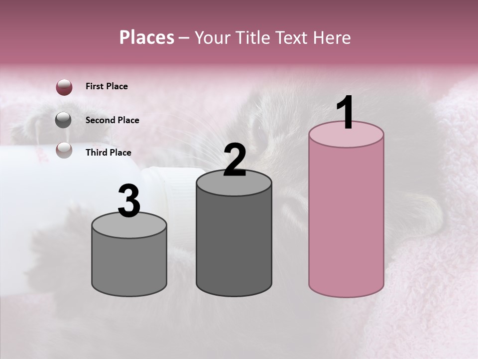 Young Finger White Background PowerPoint Template