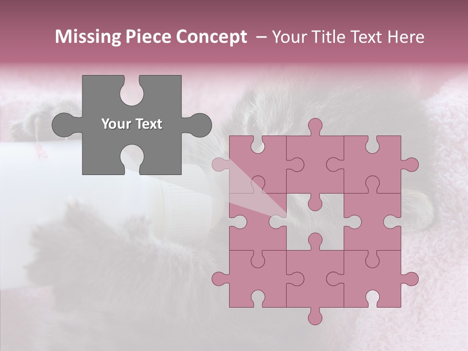 Young Finger White Background PowerPoint Template