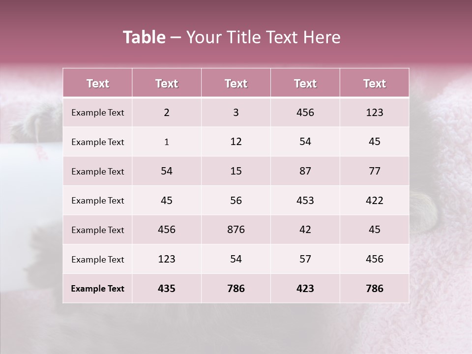 Young Finger White Background PowerPoint Template