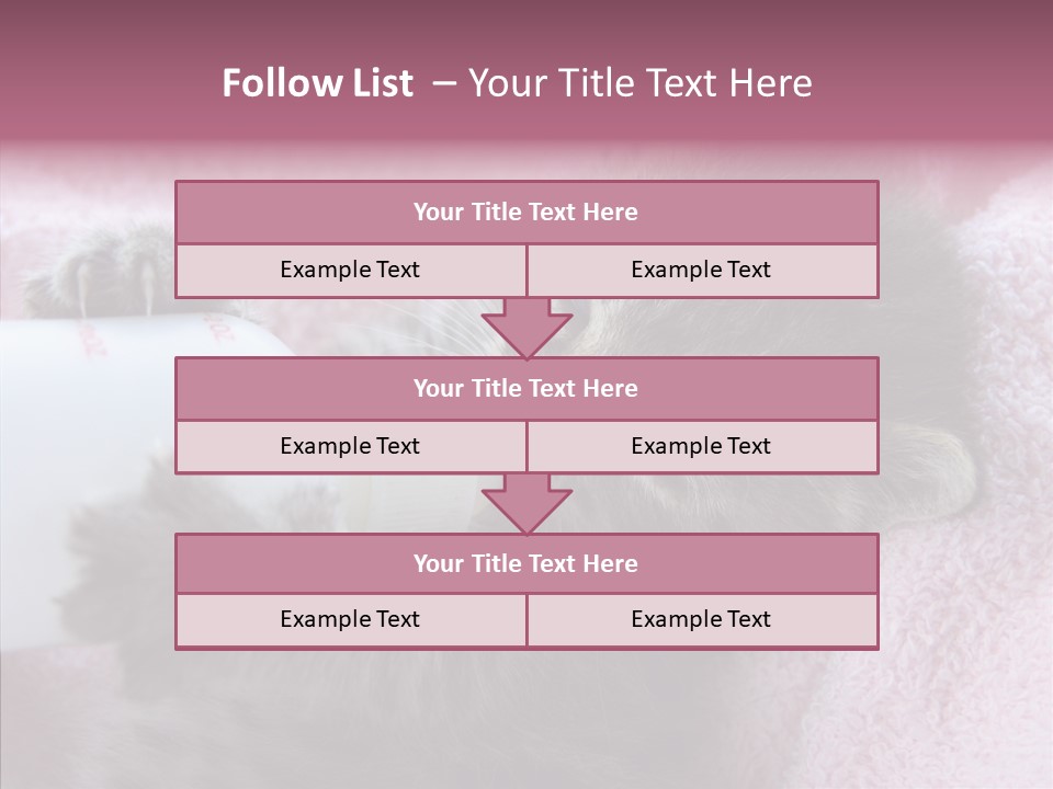 Young Finger White Background PowerPoint Template