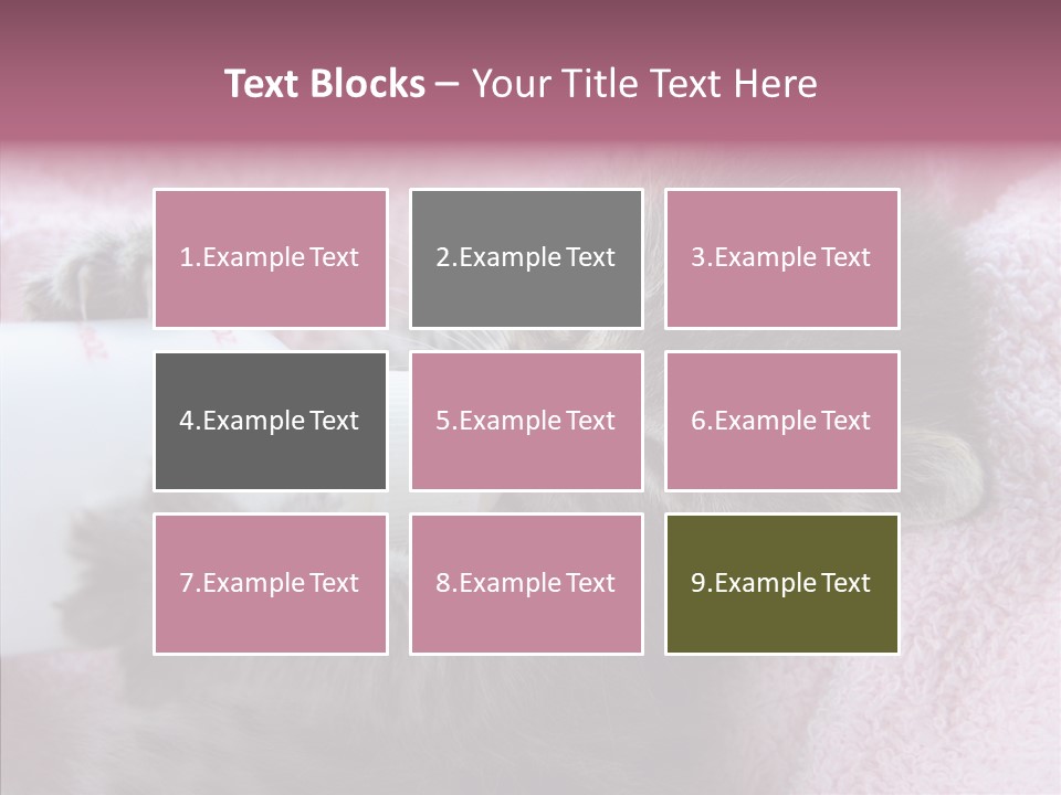 Young Finger White Background PowerPoint Template