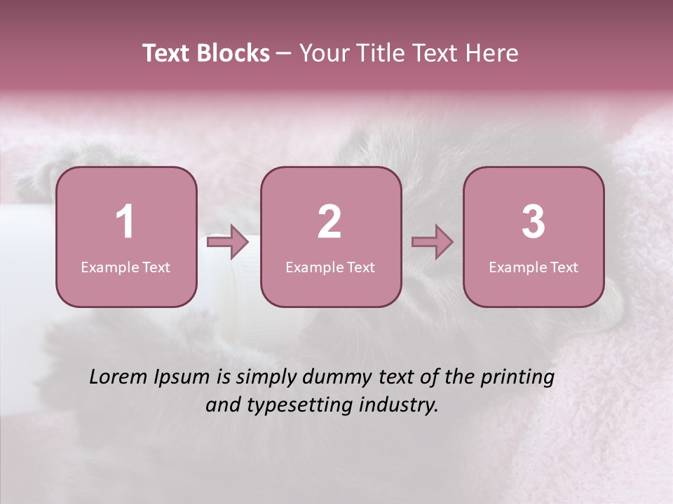 Young Finger White Background PowerPoint Template