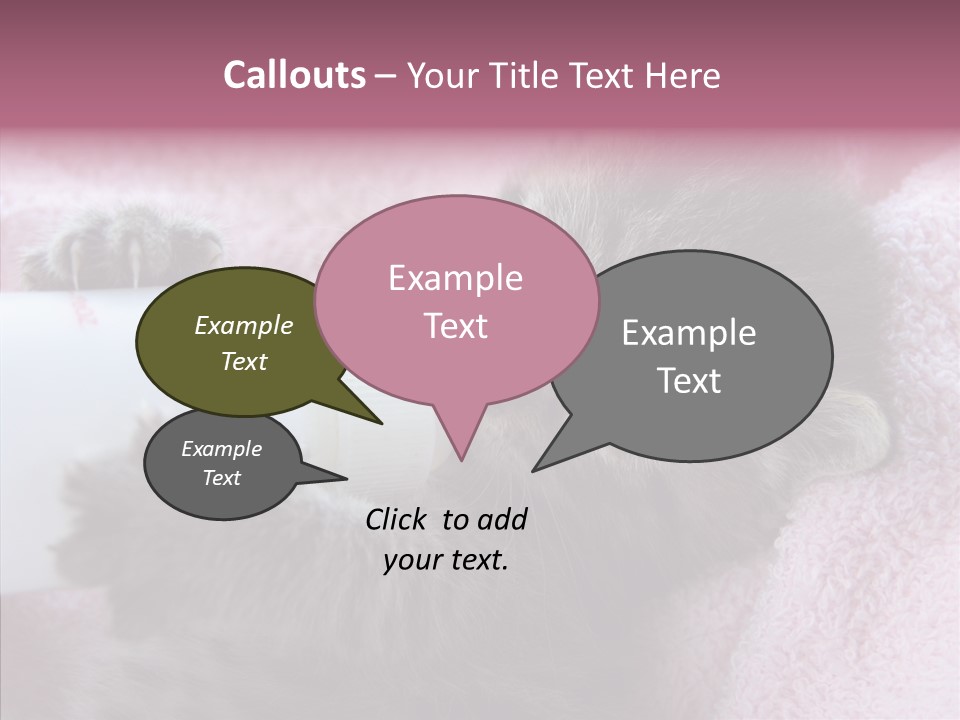 Young Finger White Background PowerPoint Template