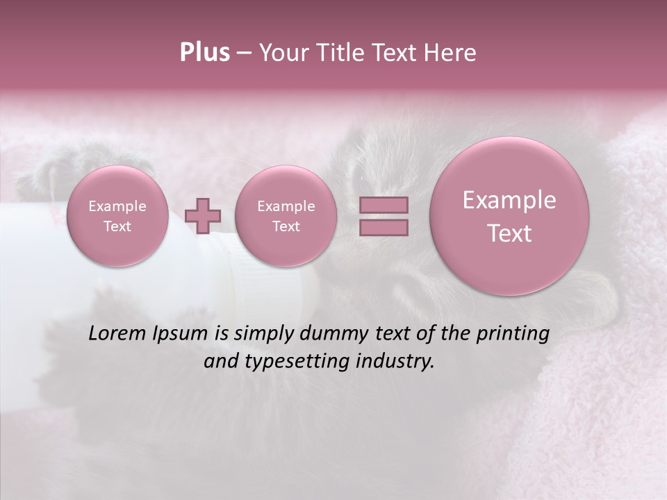 Young Finger White Background PowerPoint Template