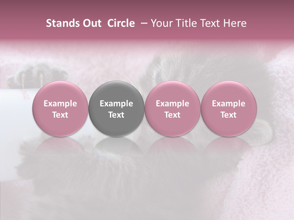 Young Finger White Background PowerPoint Template