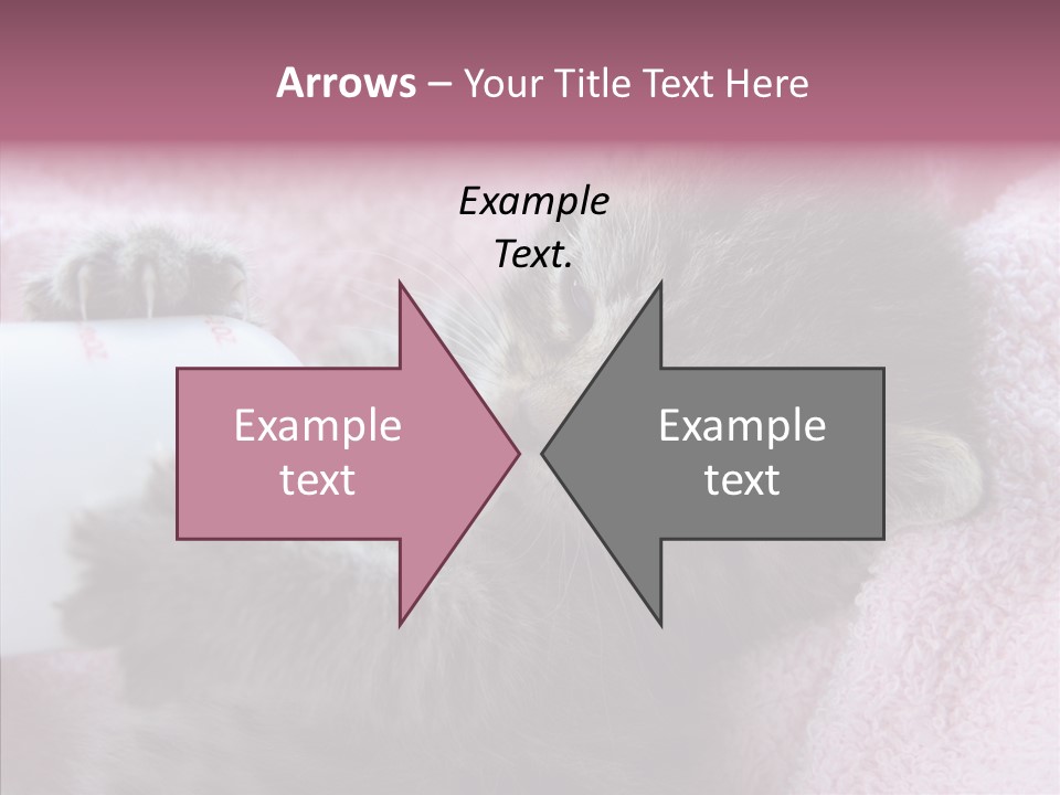 Young Finger White Background PowerPoint Template