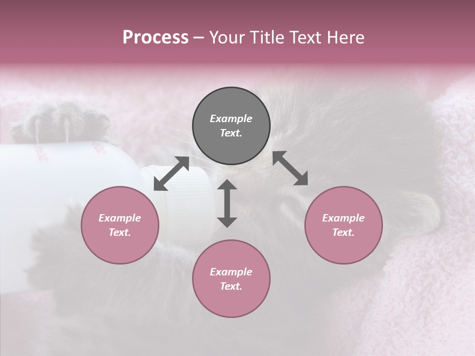 Young Finger White Background PowerPoint Template