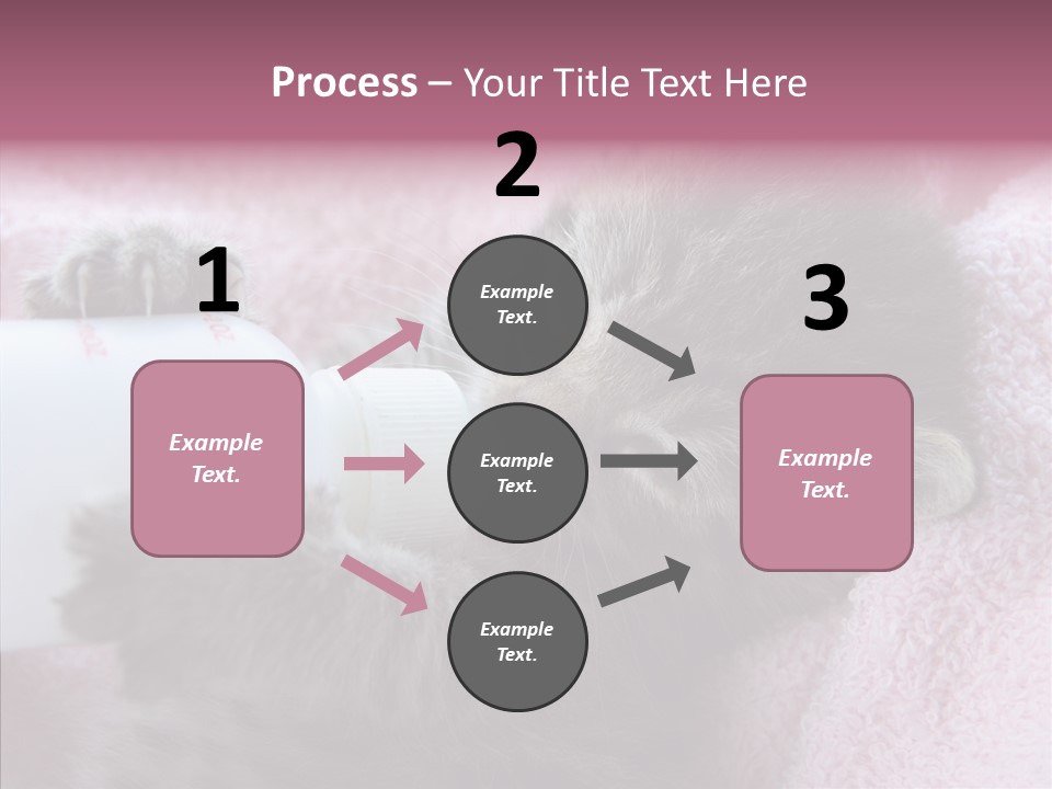 Young Finger White Background PowerPoint Template