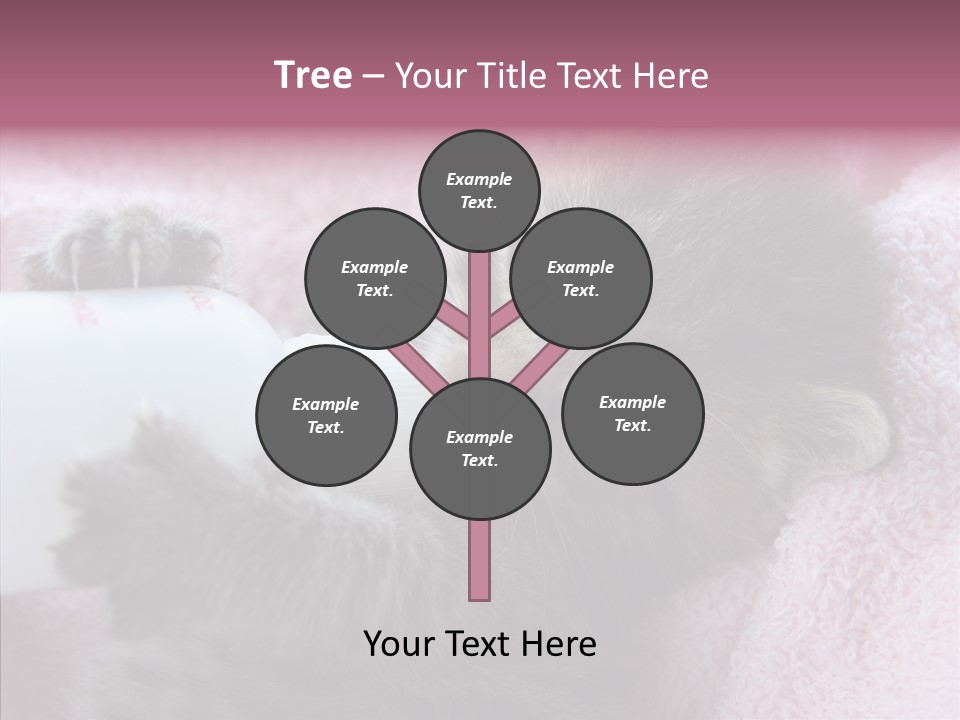 Young Finger White Background PowerPoint Template