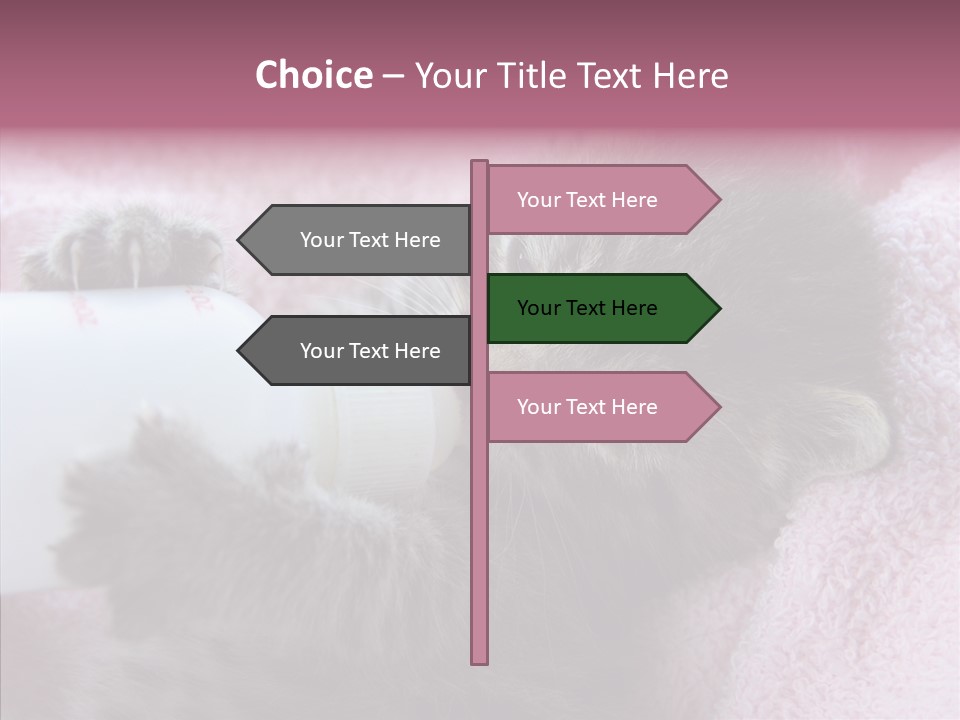 Young Finger White Background PowerPoint Template