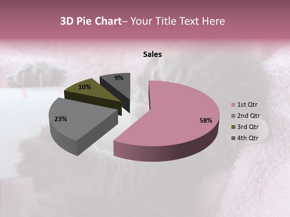 Young Finger White Background PowerPoint Template