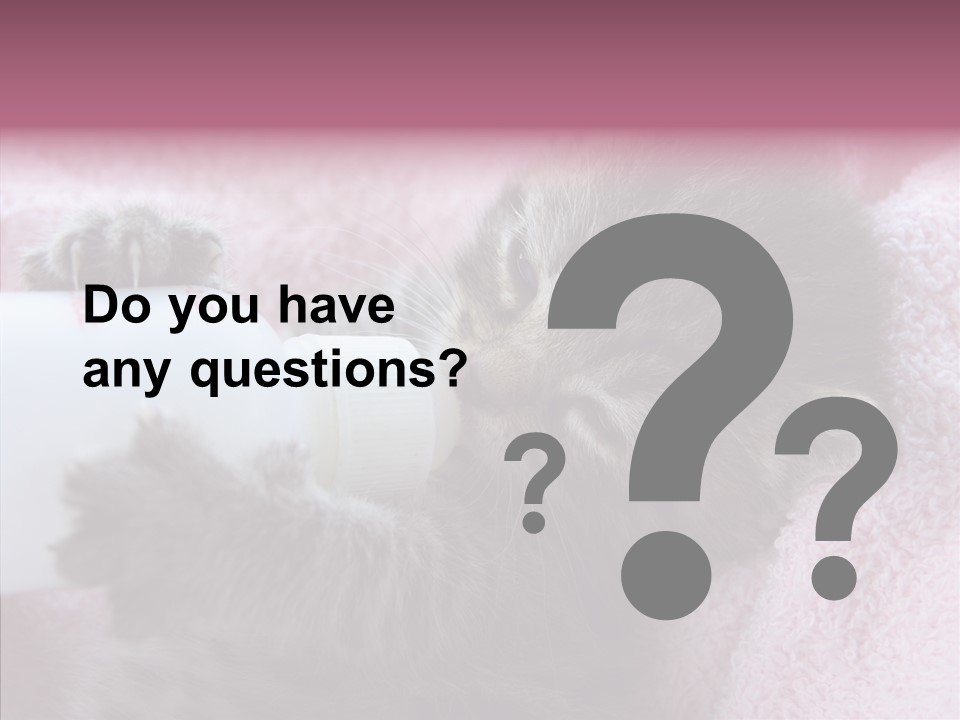 Young Finger White Background PowerPoint Template