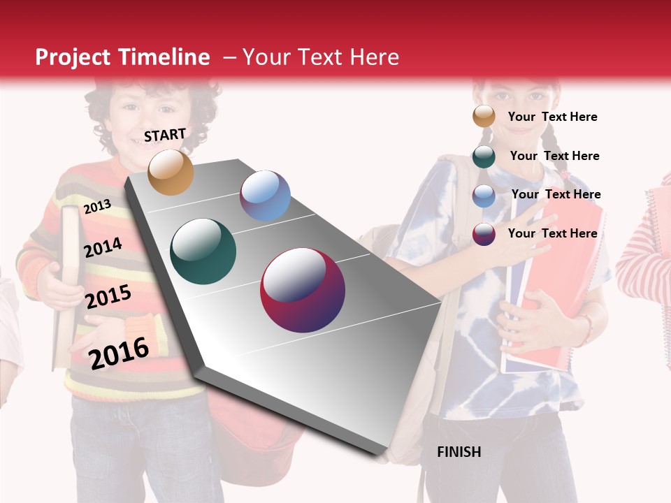 Female Helping Hand Old PowerPoint Template