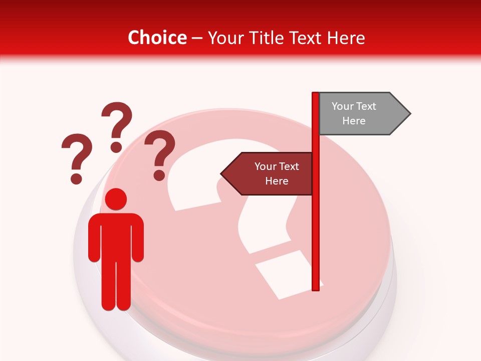 Old Help Close Up PowerPoint Template