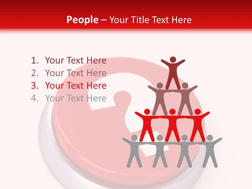 Old Help Close Up PowerPoint Template