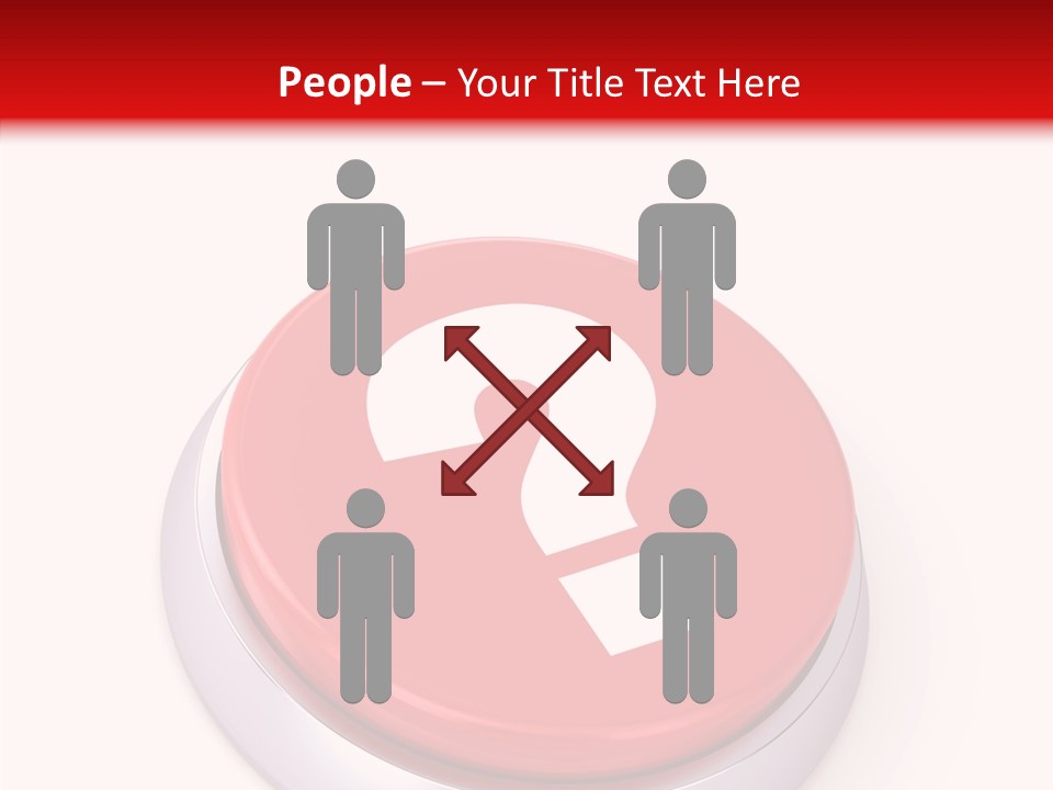 Old Help Close Up PowerPoint Template