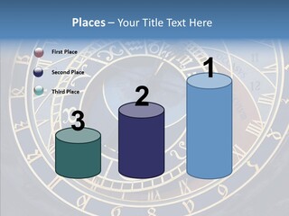 Senior  Elderly White Background PowerPoint Template