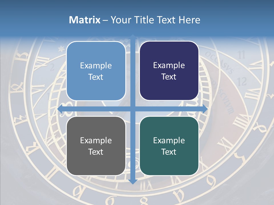 Senior  Elderly White Background PowerPoint Template