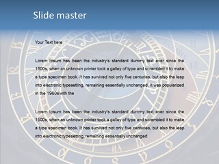 Senior  Elderly White Background PowerPoint Template