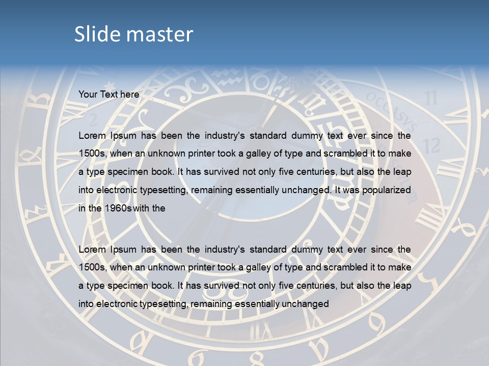 Senior  Elderly White Background PowerPoint Template