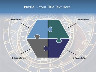 Senior  Elderly White Background PowerPoint Template