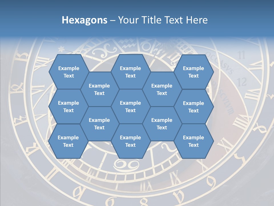 Senior  Elderly White Background PowerPoint Template