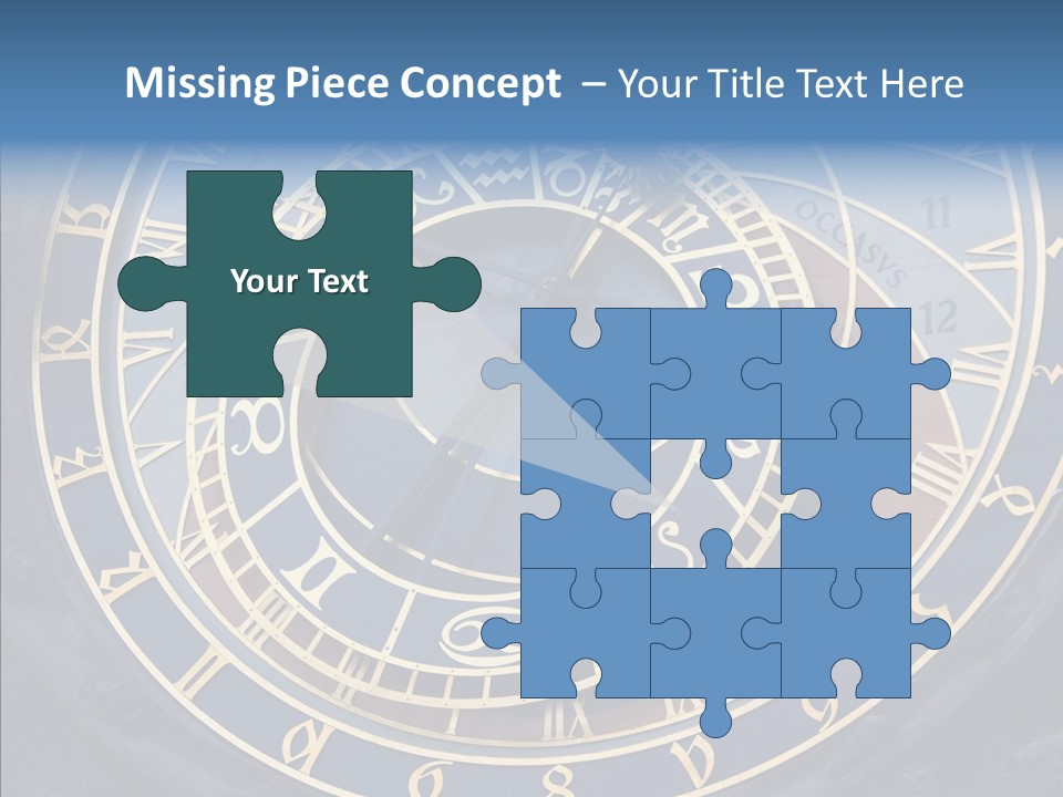 Senior  Elderly White Background PowerPoint Template