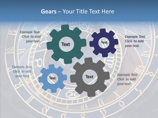 Senior  Elderly White Background PowerPoint Template