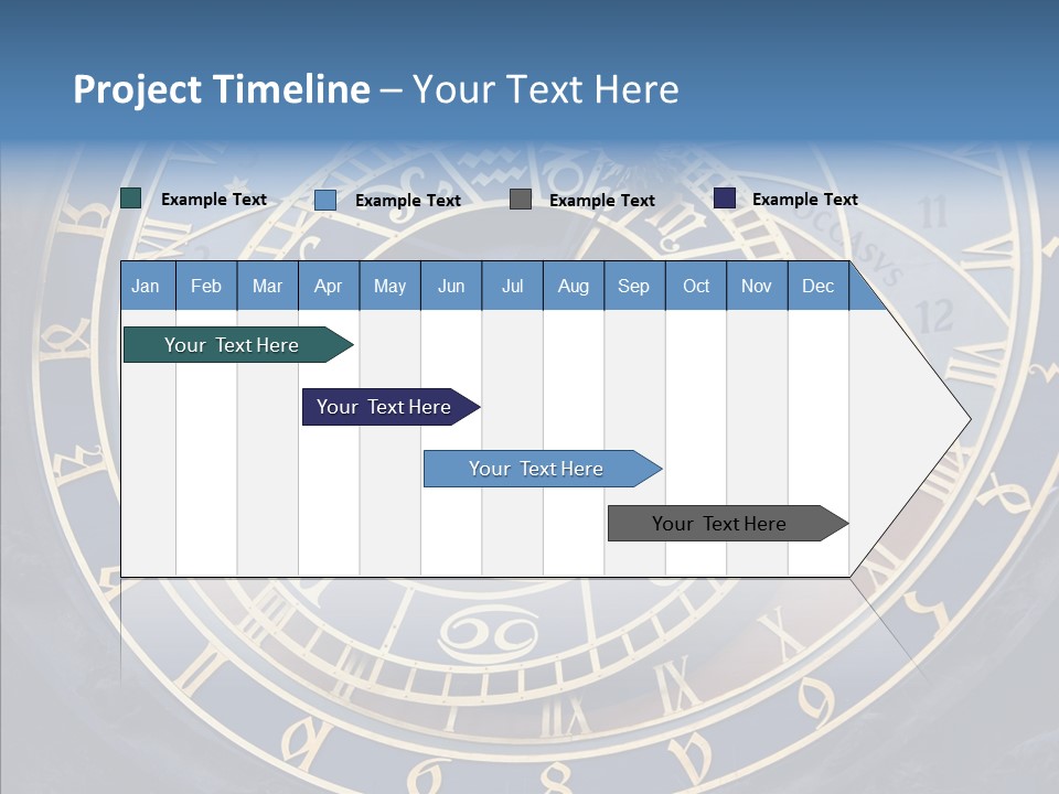 Senior  Elderly White Background PowerPoint Template