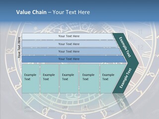 Senior  Elderly White Background PowerPoint Template