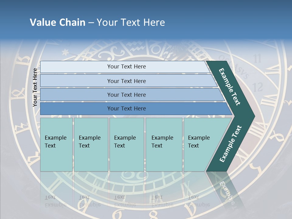 Senior  Elderly White Background PowerPoint Template