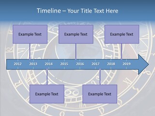 Senior  Elderly White Background PowerPoint Template