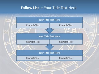 Senior  Elderly White Background PowerPoint Template