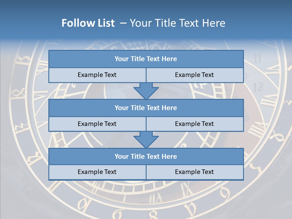 Senior  Elderly White Background PowerPoint Template